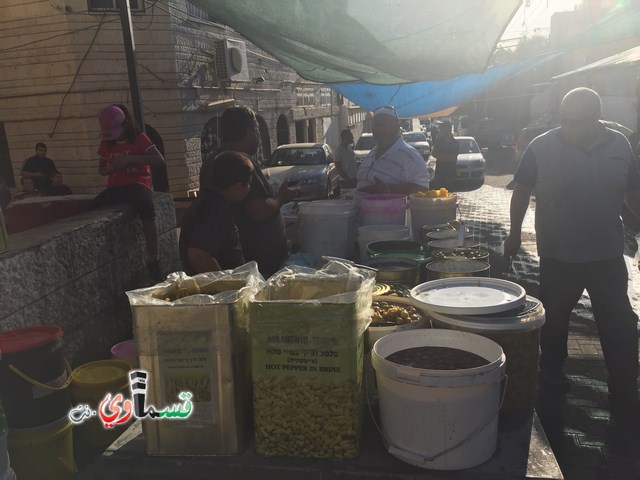  فيديو : اجواء اليوم الثالث في سوق كفرقاسم الرمضاني  التقليدي التراثي